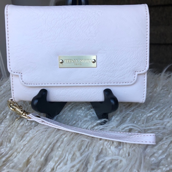 Women's Hanae Mori  Paris Pale Pink color /Wristlet wallet - Picture 7 of 7